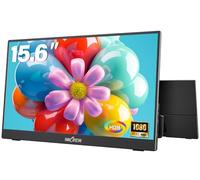 InnoView 15.6'' Portable Monitor for Laptop Built-in 90° Adjustable Stand Without Bag FHD 1080P USB-C Travel Monitors HDR IPS Portable Laptop Monitor for MacBook PC Xbox PS4/5 Switch