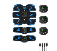 InnovTec Appareil De Massage équipé d'un Affichage numérique LED 6 Modes Patch hydrogel amélioré Chargement USB détendez Vos Muscles