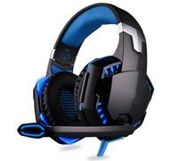 InnovTec Casque Gaming G2000 stéréo - FI Gaming Casques avec Microphone Lumières Game Music - Casque pour PC Gamer