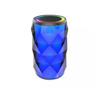InnovTec Couleur de la lumière colorée changeant de Haut-Parleur Bluetooth Cristal Carte de lumière colorée Mini Audio Pratique extérieur