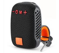 InnovTec Enceinte Bluetooth Velo IPX5 résistant aux éclaboussures Support de Fixation TWS stéréo pour vélo et randonnée - Noir