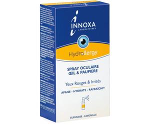 Innoxa Hydrallergy Formule Bleue Spray Yeux Rouges Et Irrités Triple Action Flacon 10ml