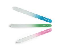 INNOXA - Lime à ongles en Verre - 14 x 1,2 x 0,3 cm - Couleur Aléatoire - Délicate et Efficace pour un Limage Précis Tout en Douceur