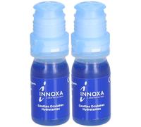 INNOXA Yeux rouges et fatigués Gouttes Oculaires Formule Bleue Ophtalmiques 2x10 ml