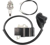 InnoYiensi Bobine d'allumage haute tension compatible avec/remplacement pour TS400 4223-400-1303 avec bougie d'allumage (TS400)