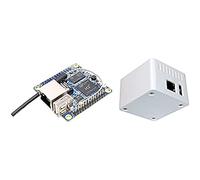 InnoYiensi Kit de carte de développement compatible avec Orange Pi Zero LTS 512 Mo, H3 Quad-Core Open Source avec étui de protection blanc