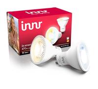 innr Ampoule Connectée GU10, Blanc Chaud à Froid, pour Hue* et hubs Zigbee | Spot, LED Lampe, 2000K-6500K, 470 lumens, Intensité Variable, 2-pack