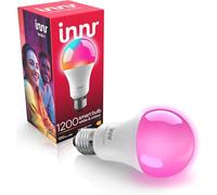 innr Ampoule Connectée Zigbee E27, Fonctionne avec Hue* et Alexa (Pont Requis), Blanc et Couleur, Ampoule RGB, LED Lampe, Intensité Variable, 50% de luminosité en plus, 1210 lumens - 1 pièce