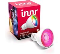 innr Ampoule Connectée Zigbee GU10, Fonctionne avec Hue* et Alexa (Pont Requis), Spot Blanc et Couleur, Ampoule RGB, LED Lampe, Intensité Variable, 400 lumens - 1 Pack