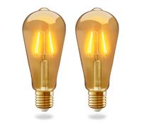 Innr Lighting innr E27 Lampe Wifi Filament edison vintage WRF 764-2 -2-Pack