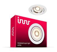 innr Plafonnier LED encastrable (Extension - Nécessite l'ensemble complet avec Control Box) 2700K, Ampoule LED connectée Blanc, RSL 115 Spot