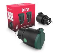 Innr Prise Connectée Exterieur Zigbee, Outdoor Smart Plug, Fonctionne avec Hue*, Alexa (Pont Requis), Prise Programmable Exterieure IP44, Etanche, 10A, 2300W - 2 pack