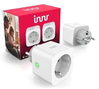 Innr Prise Connectée Zigbee, Fonctionne avec Hue*, Home Assistant et SmartThings, Répéteur Zigbee, Prise Alexa avec Contrôle de l'énergie, Smart Plug, 2-Pack