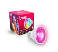 innr Zigbee GU10 Ampoule Connectée, Fonctionne avec Hue* et Alexa (Pont Requis), Spot Blanc et Couleur, 16 Millions de Couleurs, Ampoules RGB, Lampe LED, Intensité Variable, 410 lumens - 1 Pièce