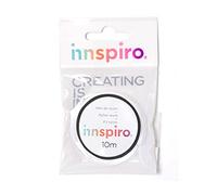 INNSPIRO 15945 - Fil élastique Noir 0,6 mm. 10 m. Petit