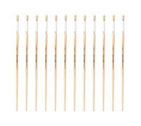 INNSPIRO Boîte de 12 pinceaux en Poils Ronds à Manche Long nº10