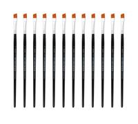 INNSPIRO Boîte de 12 pinceaux synthétiques Patte de chèvre nº08