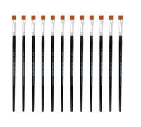 INNSPIRO Boîte de 12 pinceaux synthétiques Plats nº10