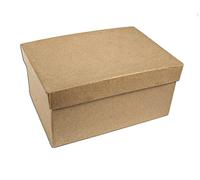 INNSPIRO Boîte en papier mâché rectangulaire 8 x 6,5 x 4 cm.