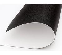 INNSPIRO Caoutchouc EVA noir film paillettes feuilles 20 x 30 cm x 2 mm. 5u.