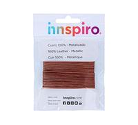 INNSPIRO Cordon Cuir métallique Burgundy 2,0 mm. 5 m. (240807)