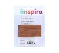 INNSPIRO Cordon en Cuir Naturel Rose 2,0 mm. 5 m.