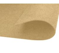 INNSPIRO Feutre acrylique beige feuilles adhésives 20 x 30 cm x 2 mm. 220 g/m². Matériau très utilisé pour l'artisanat et la décoration