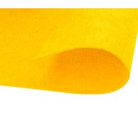 INNSPIRO Feutre acrylique jaune feuilles adhésives 20 x 30 cm x 2 mm. 220 g/m² 10u.