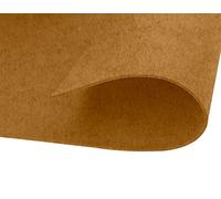 INNSPIRO Feutre acrylique marron feuilles adhésives 20 x 30 cm x 2 mm. 220 g/m² 10u.