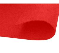 INNSPIRO Feutre acrylique rouge 30x45cm. 10u. 2mm.