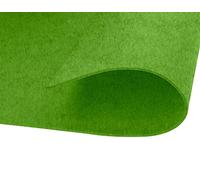 INNSPIRO Feutre acrylique vert citrique feuilles adhésives 20 x 30 cm x 2 mm. 220 g/m² 10u.