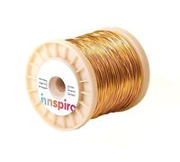 INNSPIRO Fil en aluminium magique doré solide 2,0 mm. 500 gr. 60 m. env.