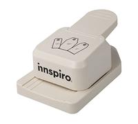 INNSPIRO Machine à découper des étiquettes droites 3 en 1 Tag Punch, perforatrice pour scrapbooking, DIY, manualités, création de cartes.