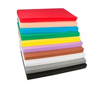 INNSPIRO Maxi Pack Scolaire 100 Feuilles EVA Assortiment de 10 Couleurs 20 x 30 cm x 2 mm 0