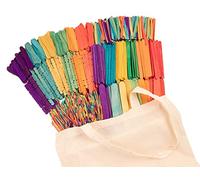 INNSPIRO Maxi Pack Scolaire Bâtons de Polo et Bâtons Mix Couleurs avec Sac 6 Modèles 1080u, Assorti, 0