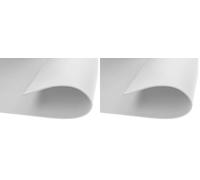 INNSPIRO Mousse EVA blanc adhésive 20x30cm. 20u. 2mm. (Lot de 2)