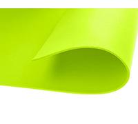 INNSPIRO Mousse EVA jaune fluor feuilles adhésives 20x30cm.x2mm. 5u.