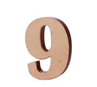 INNSPIRO Papier Maché, Marron, 10,2 x 1,7 cm