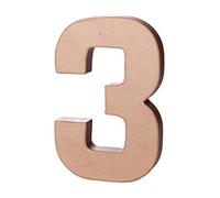 INNSPIRO Papier Maché, Marron, Petit