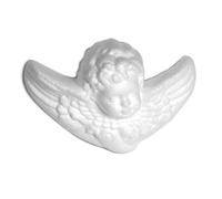 INNSPIRO Pendentif Ange de porex 12,5 x 9 cm. Sac Suspendu 5u, Blanc, 5x9cm