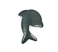 INNSPIRO Pendentif bois dauphin ciré noir 20 x 30 mm. 50 u.