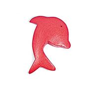 INNSPIRO Pendentif bois dauphin ciré rouge 20 x 30 mm. 50 u.
