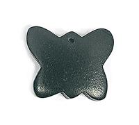 INNSPIRO Pendentif bois papillon ciré noir 20 x 30 mm. 50 u.