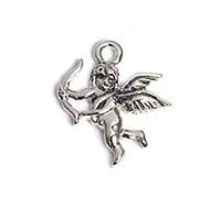 INNSPIRO Pendentif métallique NICE CHARMS ange avec arc 12 x 14 mm. 25u., 13mm., Métal, Pas de gemme