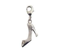 INNSPIRO Pendentif métallique NICE CHARMS chaussure à talons avec mousqueton 14x25mm. 25u., 13x18mm., Métal, Pas de gemme