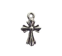 INNSPIRO Pendentif métallique NICE CHARMS croix 9 x 14 mm. 25u., 13x19mm., Métal, Pas de gemme