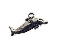 INNSPIRO Pendentif métallique NICE CHARMS dauphin 23 x 10 mm. 25u., 10x15mm., Métal, Pas de gemme