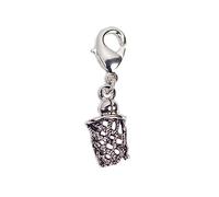INNSPIRO Pendentif métallique NICE CHARMS panier avec mousqueton 9 x 16 mm. 25u., 15x17mm., Métal, Pas de gemme