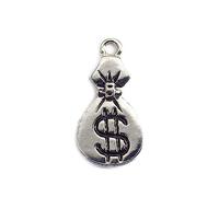 INNSPIRO Pendentif métallique NICE CHARMS sac argent 9x17mm. 25u., 24x16mm., Métal, Pas de gemme