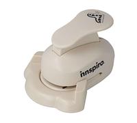 INNSPIRO Perforatrice pour coins Corner Punch coeurs 38mm, perforatrice pour scrapbooking, DIY, manualités, création de cartes.